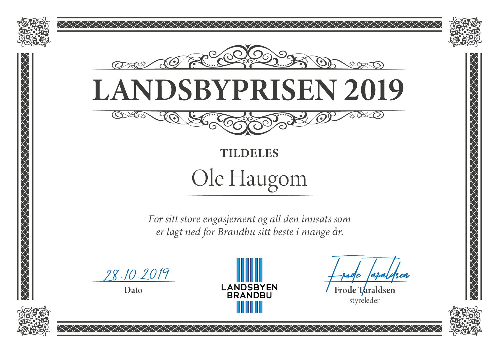 Artikkelbilde til artikkelen Landsbyprisen 2019